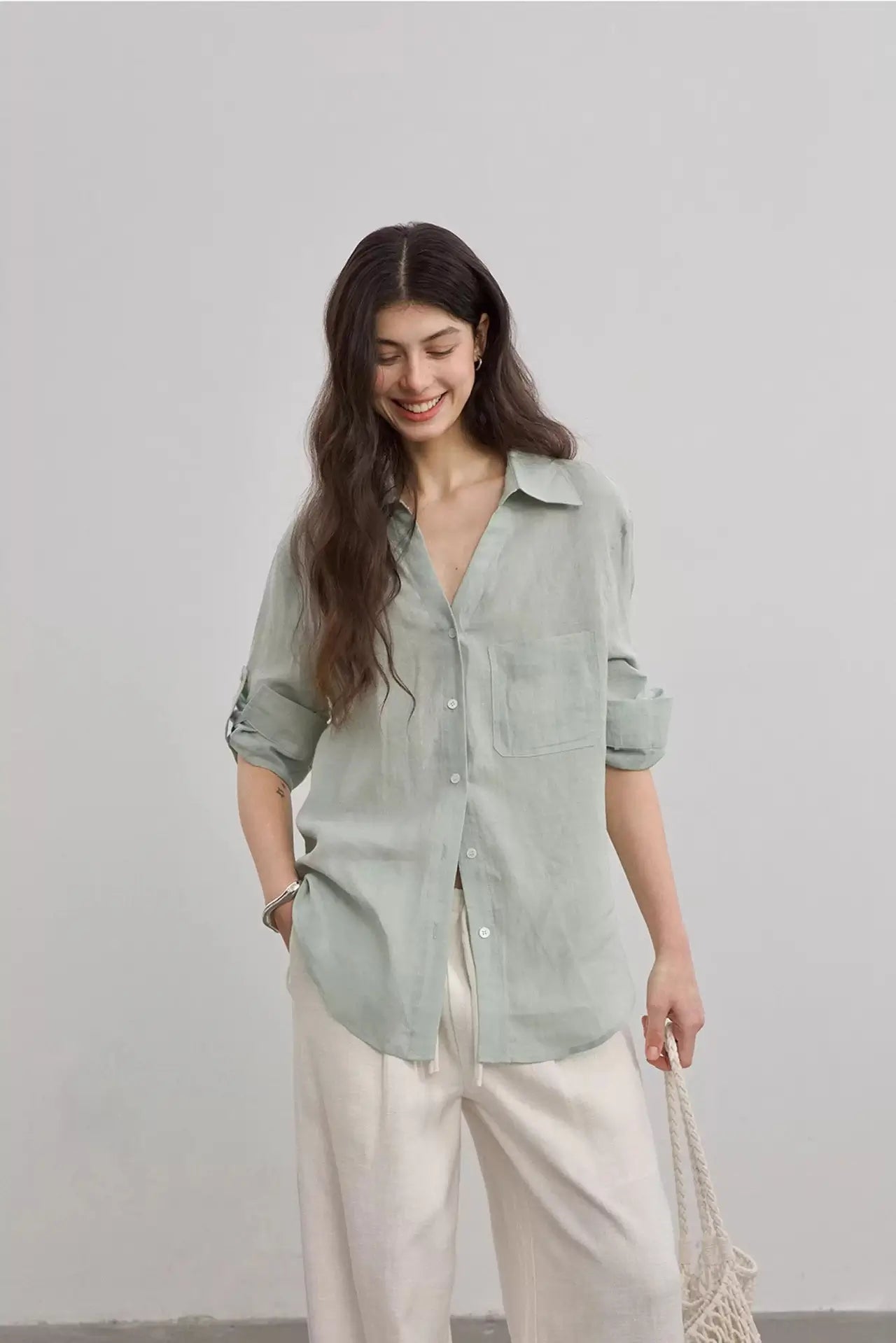 Essential Linen Top